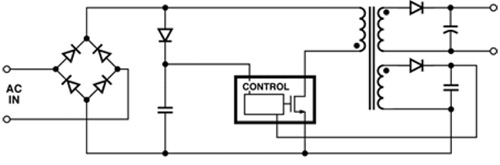 Single stage LED driver using a combined PFC and CC converter Single stage LED driver